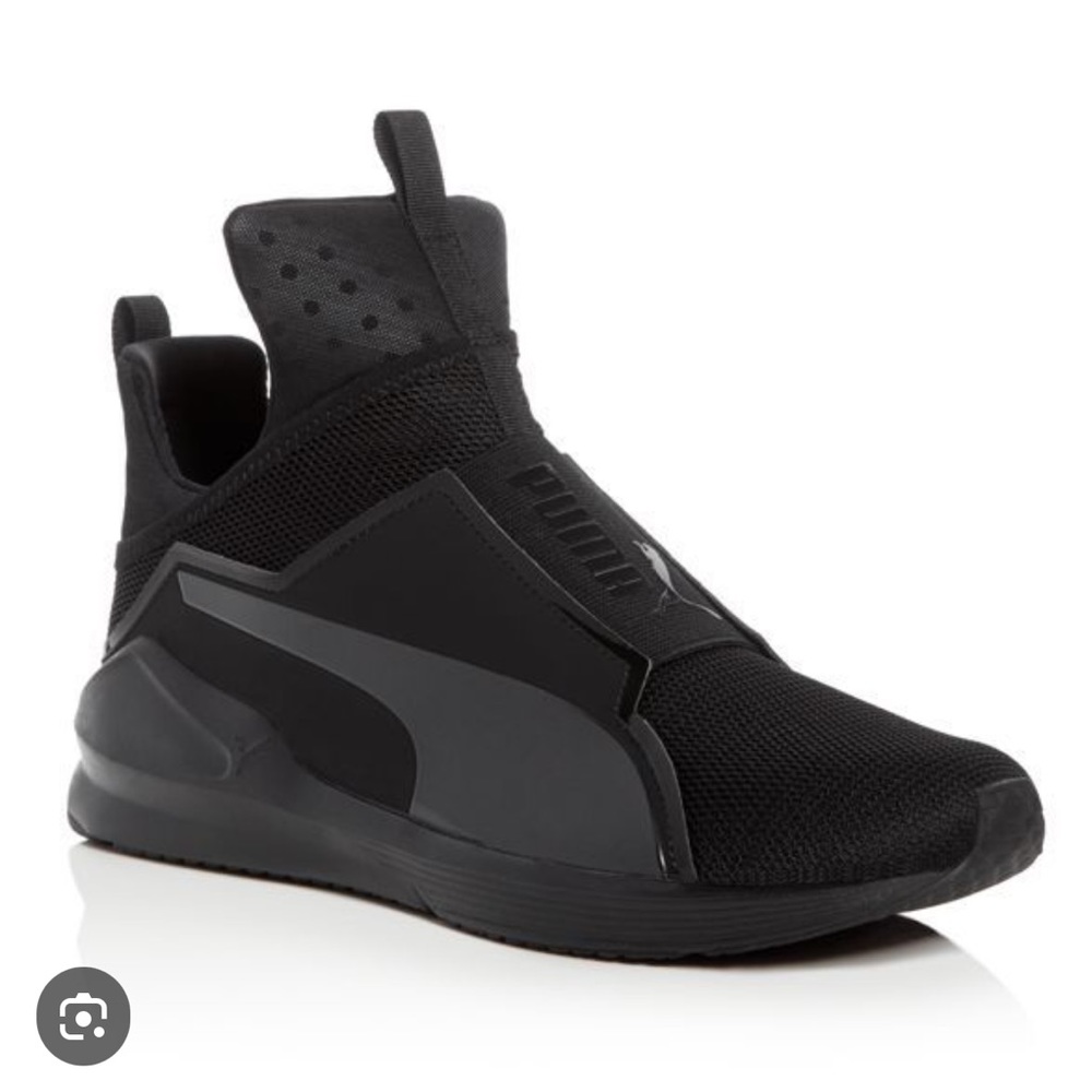 Puma fenti fierce core training high top sneakers black 7.5 / 24cm